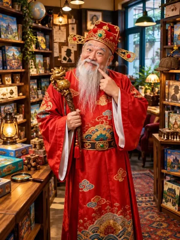 姜子牙开了家剧本杀店封面